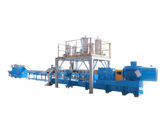 Twin Screw Extruder Pelletizing Line Линия гранулирования двухшнекового экструдера
