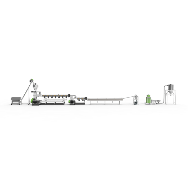 Двухступенчатая линия гранулирования JWL PP PE для жесткого пластика