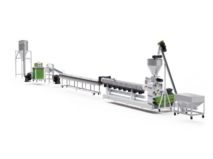 PP PE Pelletizing Line for Rigid Plastic Линия гранулирования ПП-ПЭ для жесткого пластика